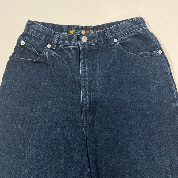 Sasson - vintage, dark wash, high rise ankle, jeans - Picture 1 of 9